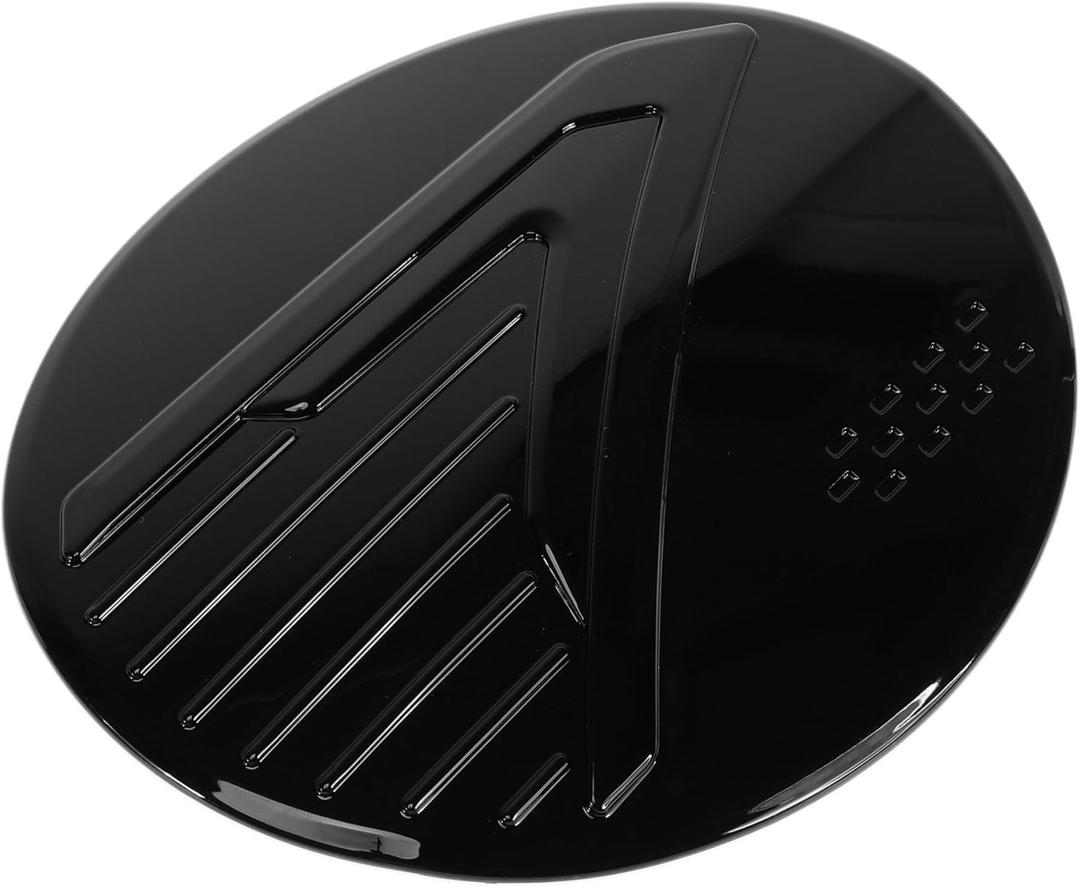 Fuel Tank Door Cap for Subaru Crosstrek 2024-2025 Fuel Filler Flap Cover Adhesive Type Black ABS Fuel Filler Door Gas Cap