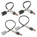 4PCS O2 Oxygen Sensor Compatible for Explorer Edge Taurus Flex Police Interceptor Sedan O2 Oxygen Sensor for Police Interceptor Utility MKX MKT Upstream and Downstream 250-241185 250241185