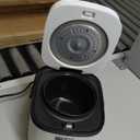 Rice Robot Personal Rice Cooker, PFAS-free, Nonstick. 1 Quart Capacity, with Stainless Steel Steamer Tray, Measuring Cups, Recipe Book with 60 Recipes, and Serving Spoon, As Seen On TV