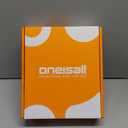 oneisall Dog Clipper Low Noise, Dog Grooming Kit with Rechargeable, Pet Shaver Cordless Electric Quiet Hair Clipper Set for Dogs Cats Pets（Gold）