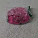 ZAFUL Women's Ribbed Underwire Bikini Set High Cut Colorblock V Notch Swimwear Printed High Leg Swimsuit (Hot Pink)