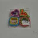 HINZER Sandwich Cutter and Sealer Set 4 Pcs Bread Decruster Sandwich Cutter Pancake Maker Heart Square Circle Dinosaur Shape DIY Cookie Cutters Gift for Kids Adult Boys Girls