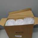 Zopeal Set of 30 Plastic Martini Glasses 5 oz Champagne Flutes Margarita Cocktail Glasses with Bow 2.8 Inch for Valentines Birthday Bachelorette Party Home Bar Wedding Champagne Towers (Light Yellow)