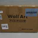 Framed Black and White Abstract Wall Art, 3 Piece Modern Canvas Prints Paintings Art for Walls, Minimalist Black White Abstract Pictures for Living Room Bedroom Dining Room Office Wall Decor 16x24 In