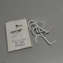 Gisafai 4 Pcs Heavy Duty Metal Wall Mount Rod Bracket Closet Rod Support Bracket Clothes Storage Hanger (White)