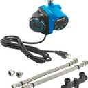 Watts Heat H2O Hot Water Recirculation System w/Programmable Timer, Instant Hot Water, Pump, 2 Adapters, Sensor Valve, Mounting Screws, 2 Supply Lines, Easy DIY Install (0955805)
