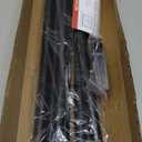 Curtain Rods for Windows 48 to 84-92 inch, 5/8" Matte Black Curtain Rod, Stainless Steel Small Curtain Rods for Bedroom, Living Room,Kitchen,Farmhouse, Outdoor Curtain rod Black