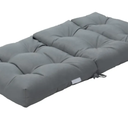 S AFSTAR Outdoor Chair Cushion Tufted Cushion, 22 x 20-Inch Seat Cushion with 4 String Ties, 4.5-Inch Thick Soft Padded Cushions, Indoor Outdoor Cushions for Outdoor Furniture