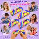 3 x Butter Squishy,Squeeze Toys,Soft Novelty Toy,Realistic Butter Stick Fidget,Slow Rising Soft Stress Toy for Adults Stress Relief & Anxiety Relief