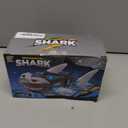 puzgic Shark Toy Interactive Crawling Shark Toys with Music and Lights for Kids, Auto-Direction Change Crawling Walking Toy for Infants Toddlers 3 4 5 6 7 8 Year Old, Boy Girl Birthday