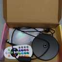 Sunset Lamp Projection, Sunset Night Light Rainbow Projector 180 16 Color Changing 4 Modes, Vlog, Photography, Decorative, Party Decor, Gift for Women(16 Color) (Red)