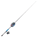 Ready2Fish R2F4-JABL-SClick To Copy Just Add Bait All Species 35 In. Fiberglass Fishing Rod & Spincast Reel Combo