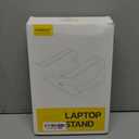 Nulaxy Ergonomic Aluminum Laptop Stand - Detachable Riser for 10-15.6' Laptops (Purple)