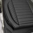 LUCKYMAN CLUB Tundra Seat Covers, Fit for 2014-2025 Tundra Crew Cab CrewMax Double Cab Regular Cab Pickup Trucks with Water Proof Faux Leather