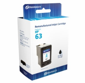 Dataproducts Remanufactured Inkjet Cartridge For HP 63 Black
