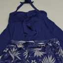 Summer Mae Halter Womens Tankini Swimsuits 2025 Flowy Top Two Piece Bathing Suits with Pockets Boyshorts, Large