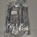 Amorston Steak Knives, Steak Knives Set of 8, Stainless Steel Steak Knife Set, Serrated Knives Dishwasher Safe, Elegant Black