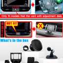 Car Phone Holder Stand Mount Only for (Toyota RAV4 2019 - 2024 Premium XLE, Adventure, TRD Off-Road, Limited, Hybrid XSE) Must with Adjustment Wheel, Otherwise Not Fit, for Example not fit XLE, LE, SE