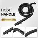 Upgraded Flexible Replacement Hose for Bissell Little Green & SpotClean Carpet Vacuum, For 2694, 2513, 5207, 4720M Series With 3" Tough Stain Brush, Replacement brush, Self-Cleaning Tool,Crevice brush