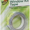 Duck Brand 281075 Double-Sided Indoor Replacement Tape for Window Kits, 0.5-Inch by 24-Feet, Single Roll