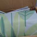 Lahome Leaf Indoor Outdoor Rug, 5x8ft Non Slip Outdoor Patio Rug for Balcony Deck, Portable Outdoor Carpet for Camping Picnic Backyard, Breathable RV Mat Outdoor Rugs for Living Room Bedroom,Green (5'x 8', Green)