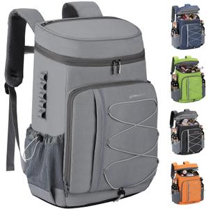Maelstrom Cooler Backpack - 35/50 Can Insulated Soft Cooler Lunch Bag for Camping, Beach, Hiking & Shopping
