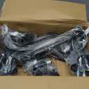 Black Chandelier Farmhouse 8 Light Chandeliers for Dining Room Rustic Hanging Light Fixtures for Kitchen Island Living Room Bedroom Entryway Hallway Stairway Foyer