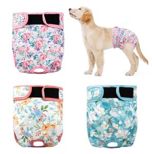 ZINGTERRA 3Pack Reusable Dog Diapers Female,Washable Diaper for Doggie,Highly Absorbent Dog Diaper,Adjustable Leakproof Puppy Girl Dog Diapers for Heat,Incontinence,Period Doggy Nappies XXL