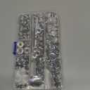 70 Sets 15mm 5/8" Heavy Duty Snap Fasteners Kit, Metal Snaps for Leather Crafts Sewing Repair Clothing Button Kit with Snap Installation Tool (Nickel)