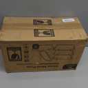 M MCIRCO [5-Packs, 36 Oz Glass Meal Prep Containers with Snap Locking Lids Glass Food Containers,Airtight Lunch Container,Microwave, Oven, Freezer and Dishwasher (4.5 Cup) (Gray)