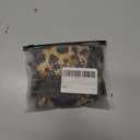 Verdusa Women's Lerpard Print Sequin Halter Top Rave Club Date Night Going Out Corset Tops (XL)