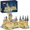 PQKIE Magic Castle Micro Mini Building Set, 2929 Pcs Magic House Model Building Toys, STEM Creative Magic World Office and Home Decor Bricks Kits, Christmas Birthday Gift for Adults Teens Kids 14+