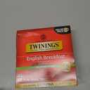 Twinings Decaffeinated English Breakfast Black Tea Individually Wrapped Bags, 100 Count (Pack of 1), Smooth, Flavourful Black Tea, Enjoy Hot or Iced, 100 Teabags (EXP 02/08/29)