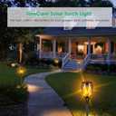 TomCare Solar Lights Outdoor 99 LED Higher & Larger Flickering Flame Solar Torch Lights 43" Waterproof Outdoor Lighting Solar Powered Pathway Walkway Lights for Outside Garden Patio Yard, 4Pack