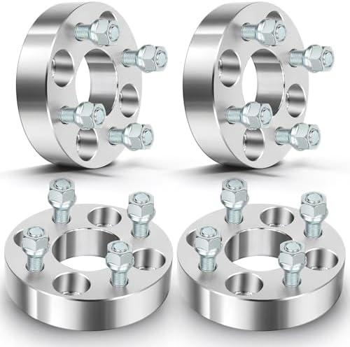 ECCPP 4x100 to 4x100 Wheel Spacers 1.25 inch 4 Lug fits for 2000-2006 for Toyota for MR2 Spyder 2004-2020 for Toyota for yaris-4PCS