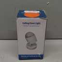 Joyzy Plug-in Dynamic Ocean Wave Table Lamp with Remote Water Ripple Night Light Projector for Room Party Christmas Decoration, Color Changing Ambient Lamps, Vivid Videography Projection (Black)