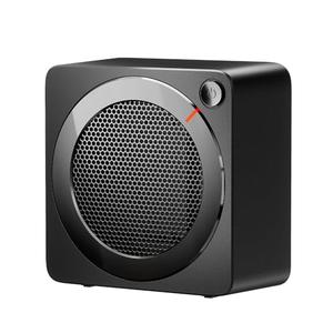 Gaiatop Mini Space Heater, Lightweight PTC Ceramic Fast Heating 500W Energy Efficient for Indoor Use, Overheating & 45° Tip-Over Protection, Portable Desk Electric Heaters for Office Home Black