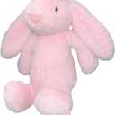 Pink Bunny Stuffed Animal - Small 10" Adorable Rabbit Plush Toy Gift for Kids
