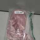 BERON 14 Inches Pink Wig for Women Girls Short Curly Synthetic Wig with Bangs Lovely Pink