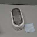 BYASKZIV Ultrasonic Jewelry Cleaner, 48KHz Ultrasonic Cleaner Machine for Jewelry, Eyeglasses, Rings, Watch Strap, Dentures-Dual Cleaning Modes, 304 Stainless Steel Tank (White)