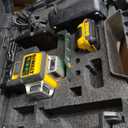 DEWALT 12V/20V MAX XR Line Laser, High Precision 3 X 360, Green, Battery and Charger Included (DCLE34033D1)