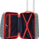 Nautica Kids 18" Hardside Carry-on Suitcase with Spinner Wheels, Shark Attack