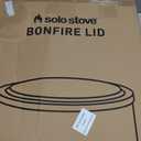 Solo Stove Bonfire Lid - Premium 304 Stainless Steel Fire Pit Cover, Modern Round Design, Versatile Tabletop Accessory, Compatible with Solo Stove Bonfire, Wood Burning and Camping Accessory