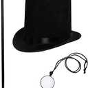 Tigerdoe Gentleman's Costume - Rich Man & Victorian Accessories - 3-Piece Victorian Costume