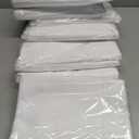 8 Pack White Table Cloth 90 x 132 Inch Rectangular Tablecloths for 6 Foot Rectangle Tables, Wrinkle Resistant White Tablecloth Washable Polyester Fabric Table Covers for Party Wedding Banquet