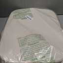 LONBET Laundry Basket with Lid, Made from Breathable Fabric | Aesthetic Clothes Hampers for Laundry with Side Handles & Sturdy Bamboo Frame (26 Gallons - Single, Beige)