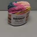 Bernat Blanket Patchwork Tropical Splash Yarn - 300g / 10.5oz - 100% Polyester - #6 Super Bulky - 220Yards - Knitting/Crochet