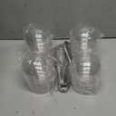 Sratte 24 Pcs Christmas Fillable Ornaments Ball Clear Plastic Ornaments DIY Craft Ball for Christmas Wedding Xmas Holiday Party Tree Decor Home (Clear,3.94 Inch)