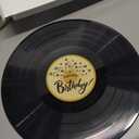 Sweet 16 Party Decorations Vinyl Record 11.8"X11.8", 16th Birthday Decorations, Birthday Guest Book Alternative, Sweet 16 Sign, Poster Record Decor,Great Gifts for Girls or Boys (Birthday Star)