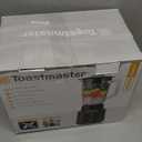 Toastmaster 6 Speed Blender with 48-oz Plastic Jar - Kitchen Blender with Stainless Steel Blades - For Fruit Smoothies & More - Multiple Speeds & Pour-Through Lid